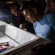 Family members pay their final respects to 7-year-old Jakelin Caal Maquin during a memorial service in her grandparent’s home in San Antonio Secortez, Guatemala, Monday, Dec. 24, 2018.